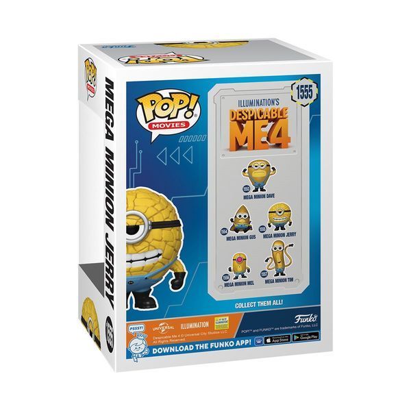 Фігурка Funko POP Movies: Despicable Me 4 - Mega Minion Jerry 5908305248378 фото