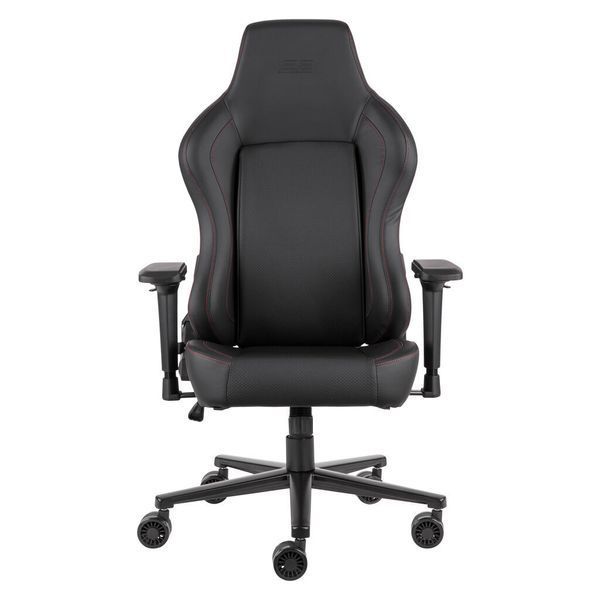 Крісло 2E GAMING BASAN II, ПУ шкіра, 4D-Armrests, чорно-червоний 2E-GC-BAS-BKRD фото