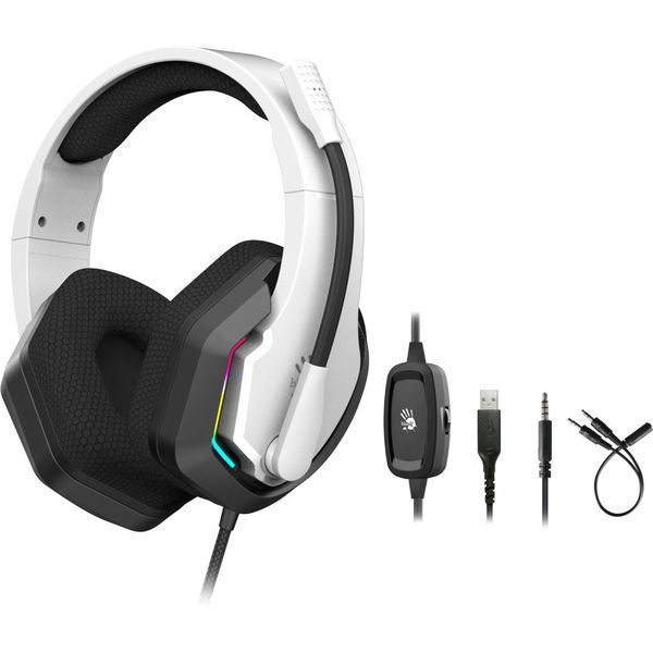 Наушники A4Tech Bloody G260p White 4711421996716 фото