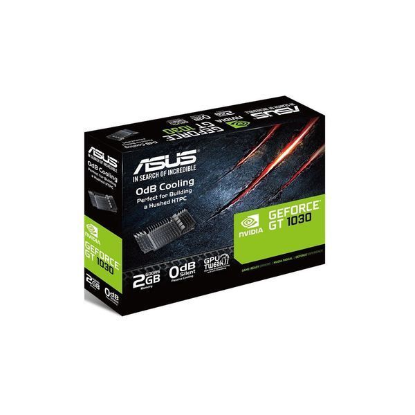 Видеокарта ASUS GeForce GT1030 2048Mb Silent (GT1030-SL-2G-BRK) GT1030-SL-2G-BRK фото