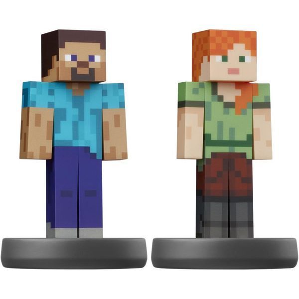 Фігурка Amiibo Minecraft Steve and Alex 045496381059 фото