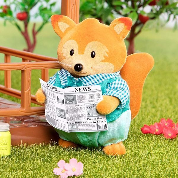 Li`l Woodzeez Набор фигурок - Семья Лисичек 6483 фото