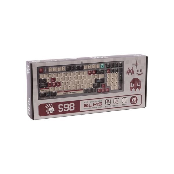 Клавиатура A4Tech Bloody S98 USB Pixels Red (4711421001120) 4711421001120 фото