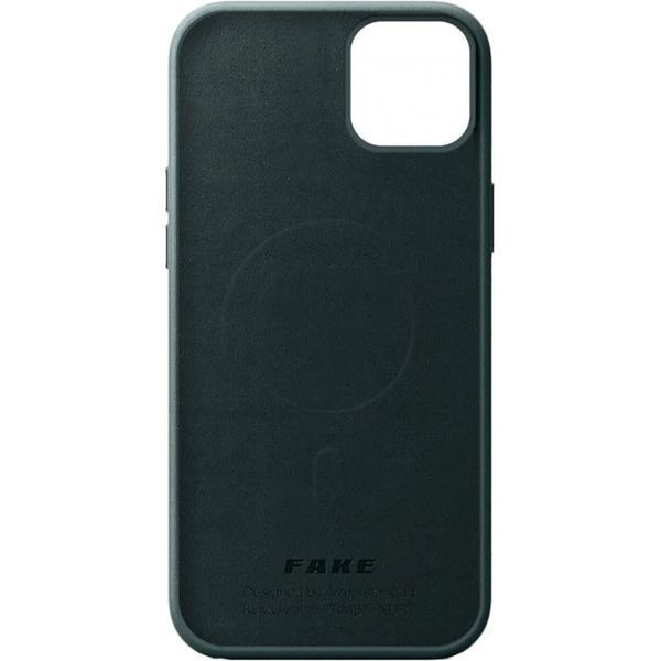 Накладка ArmorStandart FAKE Leather Case для Apple iPhone 12 / 12 Pro Shirt Green (ARM61385) ARM61385 фото