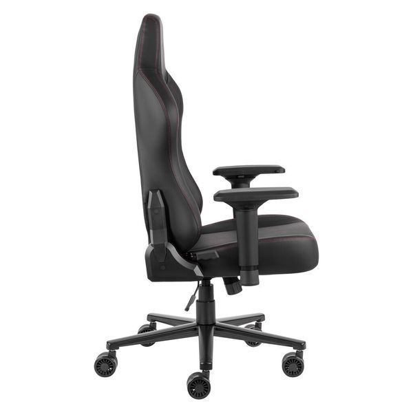 Крісло 2E GAMING BASAN II, ПУ шкіра, 4D-Armrests, чорно-червоний 2E-GC-BAS-BKRD фото