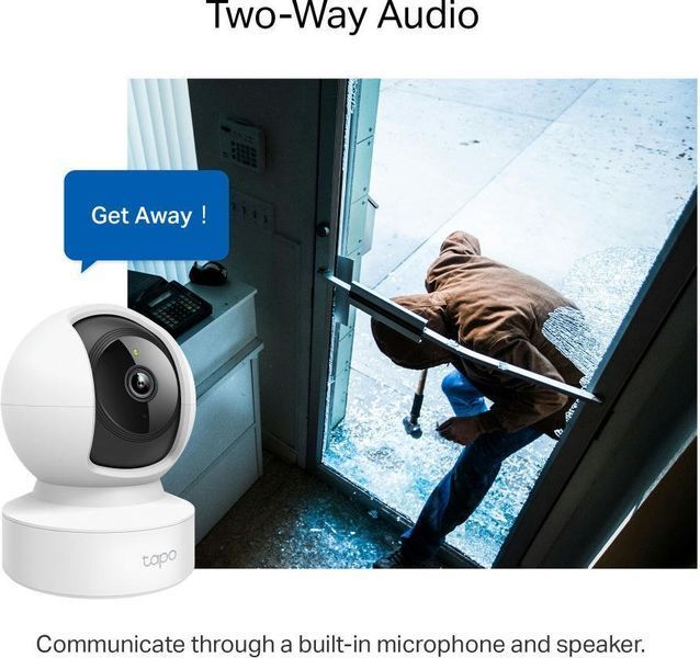 IP-камера TP-LINK Tapo C212 3MP N300 microSD motion detection TAPO-C212 фото