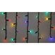 Гірлянда Delux ICICLE flash 75LED 2 х 0.7 м мульті/чорний IP44 EN (90012955) 90012955 фото 1