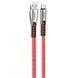 Кабель ColorWay USB - MicroUSB (zinc alloy) 2.4A 1м красный (CW-CBUM011-RD) CW-CBUM011-RD фото 1