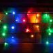 Гірлянда YES! Fun штора LED вулична 80 ламп, IP65, багатобарвна (801168) 801168 фото 1