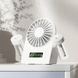 Вентилятор акумуляторний з зволоженням Table Spray Fan F8 (White) F8 (White) фото 1