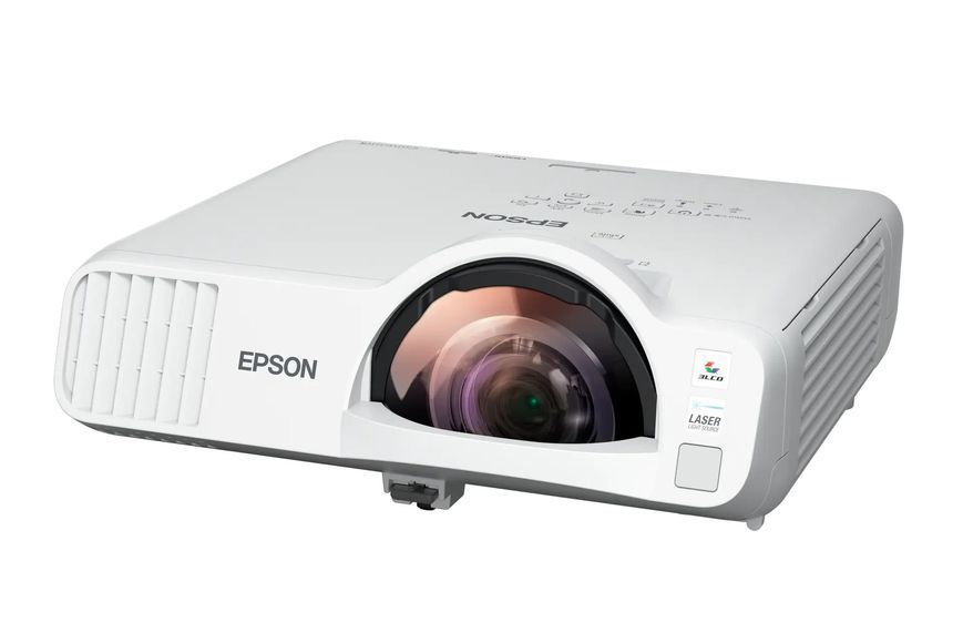 Проєктор короткофокусний Epson EB-L210SW WXGA, 4000 lm, LASER, 0.48, WiFi V11HA76080 фото