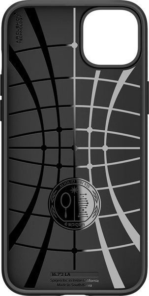 Накладка Spigen для Apple iPhone 14 Liquid Air Matte Black (ACS05037) ACS05037 фото