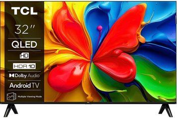 Телевизор 32" TCL QLED HD 60Hz Smart Android TV Black 32S4K фото