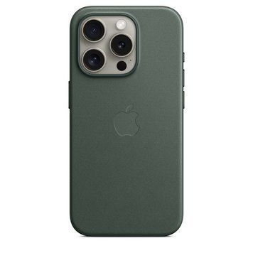 Накладка Apple FineWoven Case для iPhone 15 Pro с MagSafe Evergreen AFW15PEVRG(M) фото