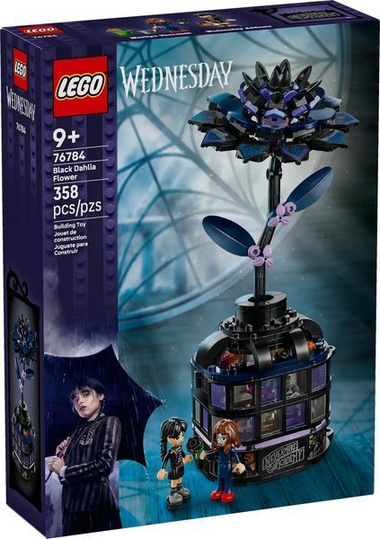 Конструктор LEGO Wednesday Квітка чорної жоржини (76784) 76784 фото