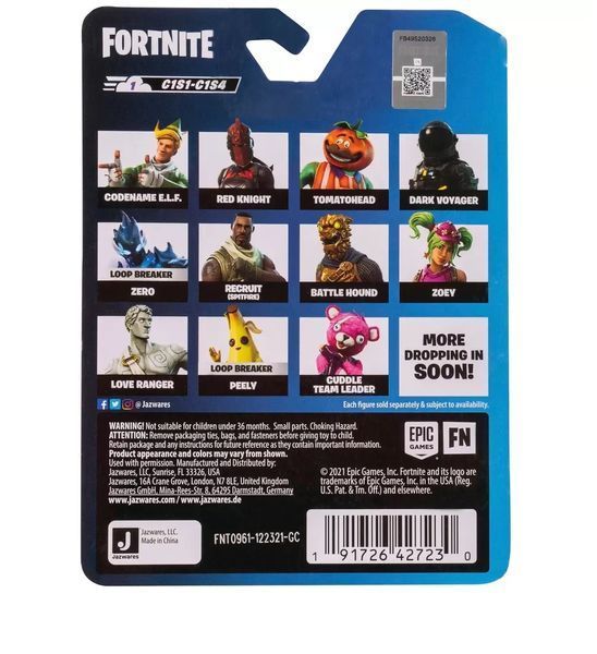 Колекційна фігурка Fortnite Micro Legendary Series Carbide, 6см FNT0961 фото