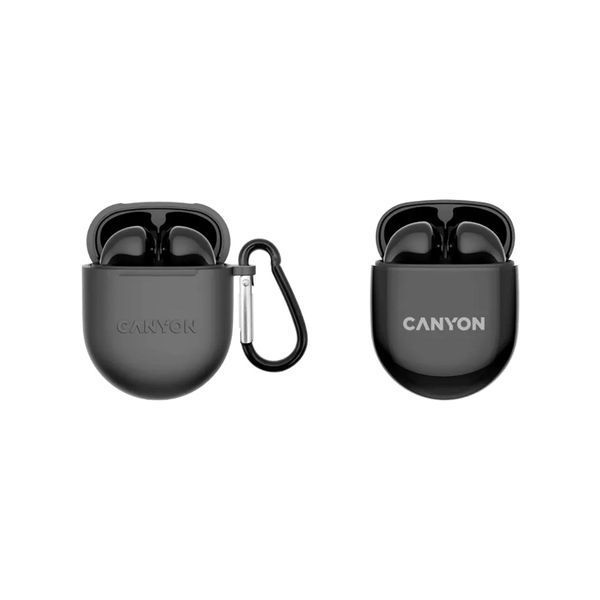 Навушники Canyon TWS-6 Black (CNS-TWS6B) CNS-TWS6B фото