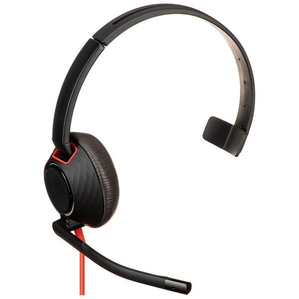 Навушники Poly BlackWire 5210 USB-A HS Mono Black (80R98AA) 80R98AA фото