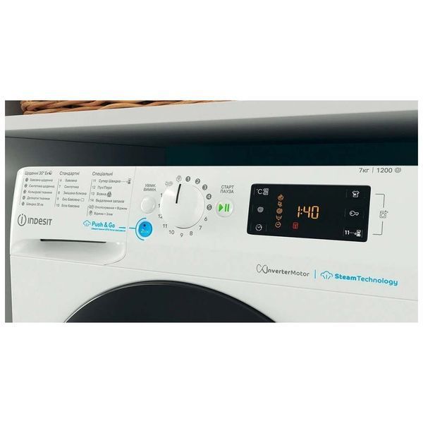 Пральна машина Indesit BWSE 71293X WBV UA BWSE71293XWBVUA фото