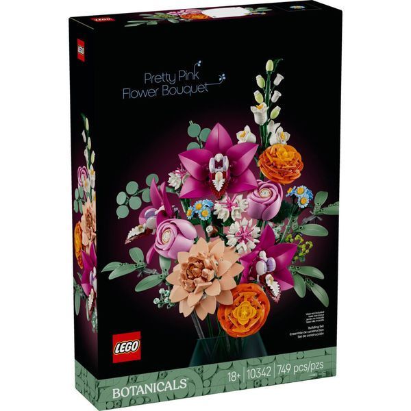 Конструктор LEGO Botanicals Милый розовый букет цветов (10342) 10342 фото