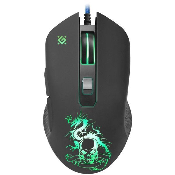 Мишка Defender Sky Dragon GM-090L Black (52090) 52090 фото