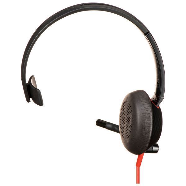 Навушники Poly BlackWire 5210 USB-A HS Mono Black (80R98AA) 80R98AA фото