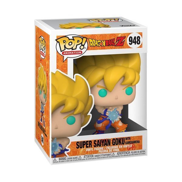 Funko Фигурка Funko POP Animation: Dragon Ball Z - Goku w/ kamehameha wave 889698486606 фото