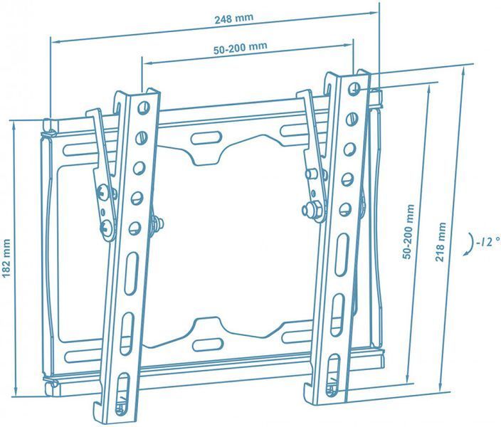 Кронштейн для ТВ Walfix TV-20B TV-20B фото
