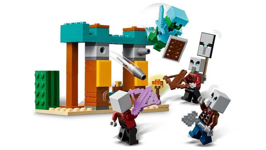 Конструктор LEGO Minecraft Пустельний патруль розбійника (21267) 21267 фото