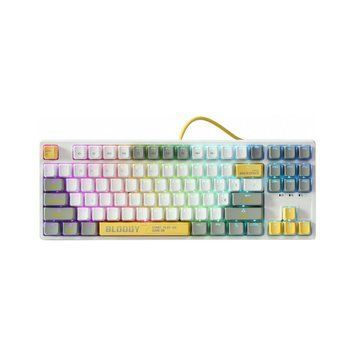 Клавіатура A4Tech Bloody S87 RGB BLMS TKL USB Energy White (4711421993708) 4711421993708 фото