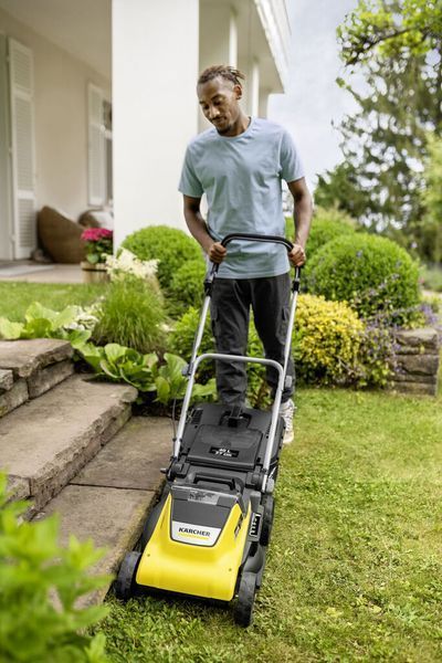 Газонокосарка акумуляторна Karcher LMO 4-18 Dual 18В акб 1х5А&middot;год 37см 25-65мм 1.445-421.0 фото