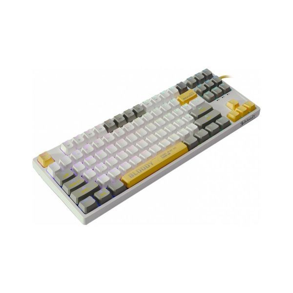 Клавіатура A4Tech Bloody S87 RGB BLMS TKL USB Energy White (4711421993708) 4711421993708 фото