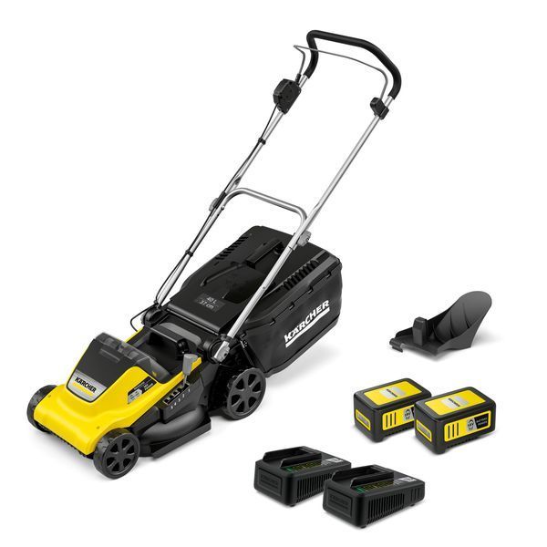 Газонокосарка акумуляторна Karcher LMO 4-18 Dual 18В акб 1х5А&middot;год 37см 25-65мм 1.445-421.0 фото