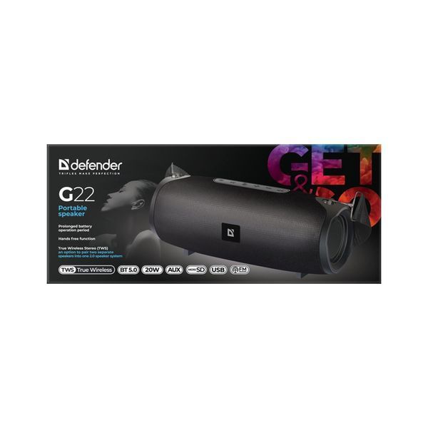 Акустична система Defender G22 Black (65122) 65122 фото