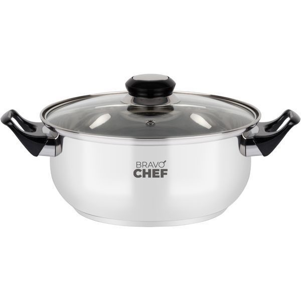 Каструля Bravo Chef 4.5 л Bakelite (BC-2002-24) BC-2002-24 фото