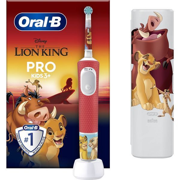 Електрична зубна щітка Oral-B D103.413.2KX Lion King (8700216297172) 8700216297172 фото