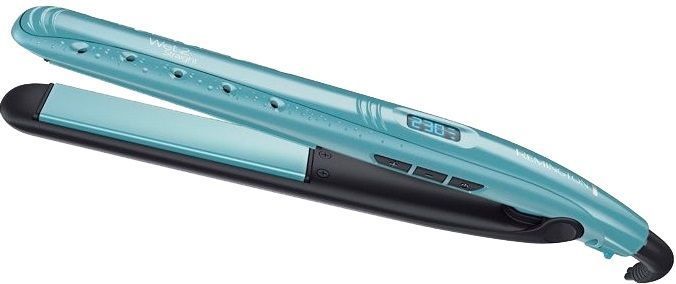 Remington Выпрямитель Wet 2 Straight, 47Вт, темп.режимов-10, 140-230С, дисплей, керамика, титан , би S7300 фото