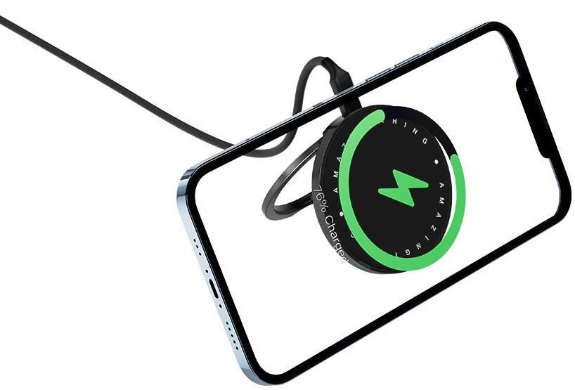 Зарядний пристрій AmazingThing Speed Max 15W Kickstand Charger (SP15WMAG3) SP15WMAG3 фото