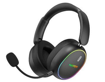 Наушники Bluetooth HATOR Phoenix 2 Hi-Res Wireless Black (ESH40) ESH40 фото
