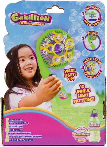 Генератор мильних бульбашок Gazillion Світлове шоу, 118мл GZ36747 фото