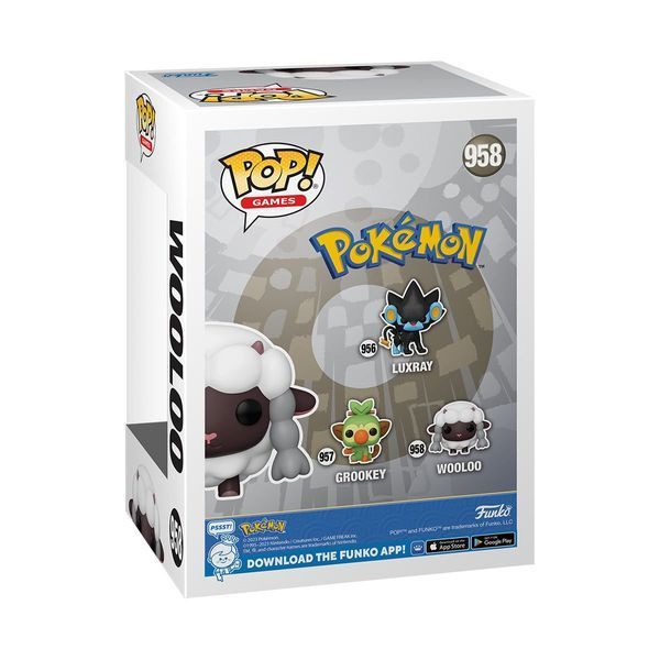 Фігурка Funko POP Games: Pokemon - Wooloo 5908305247142 фото