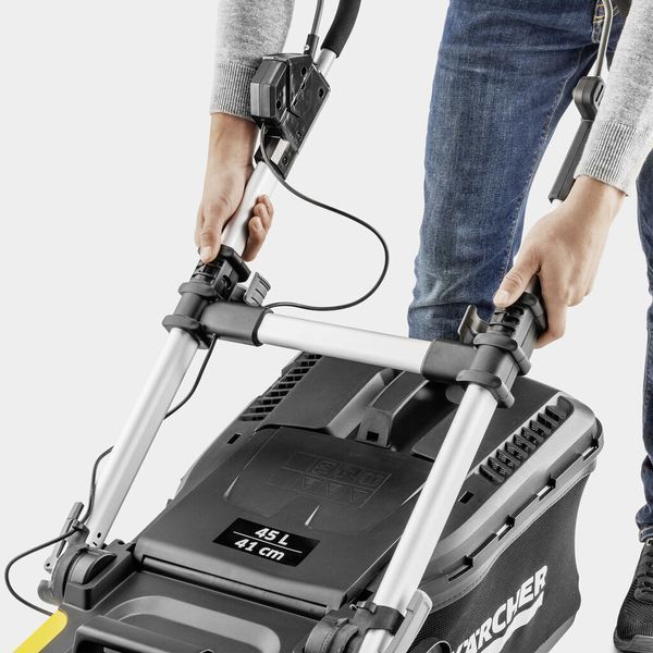 Газонокосарка акумуляторна Karcher LMO 5-18 Dual 18В 41см 25-70мм (без АКБ та ЗП) 1.445-430.0 фото