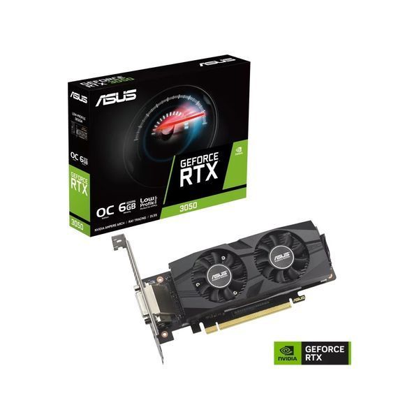 Видеокарта ASUS GeForce RTX3050 6Gb OC LP BRK (RTX3050-O6G-LP-BRK) RTX3050-O6G-LP-BRK фото