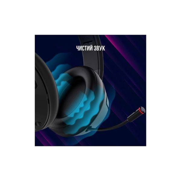 Наушники Lorgar Noah 500 Wireless Gaming Black (LRG-GHS500) LRG-GHS500 фото