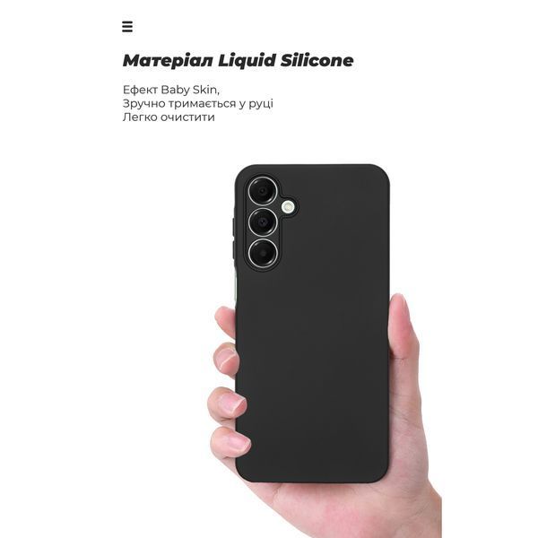 Накладка ArmorStandart Icon для Samsung A16 4G (A165) Camera cover Black (ARM80130) ARM80130 фото