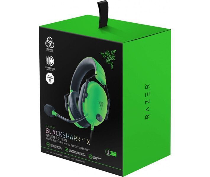 Навушники RAZER Blackshark V2 X Green (RZ04-03240600-R3M1) RZ04-03240600-R3M1 фото