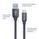Кабель ColorWay USB - Type-C 2.1А 1м чорний (CW-CBUC003-BK) CW-CBUC003-BK фото 5