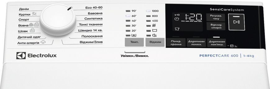 Стиральная машина вертикальная Electrolux EW6T406U EW6T406U фото