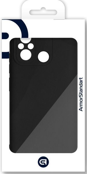 Накладка ArmorStandart Matte Slim Fit для Xiaomi Redmi 12С Camera cover Black (ARM69897) ARM69897 фото