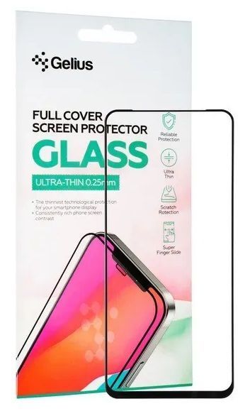 Защитное стекло Gelius Full Cover Ultra-Thin 0.25mm для Xiaomi Redmi Note 11s Black 391acfa2-3982-11ed-8350-38d54713ceda фото
